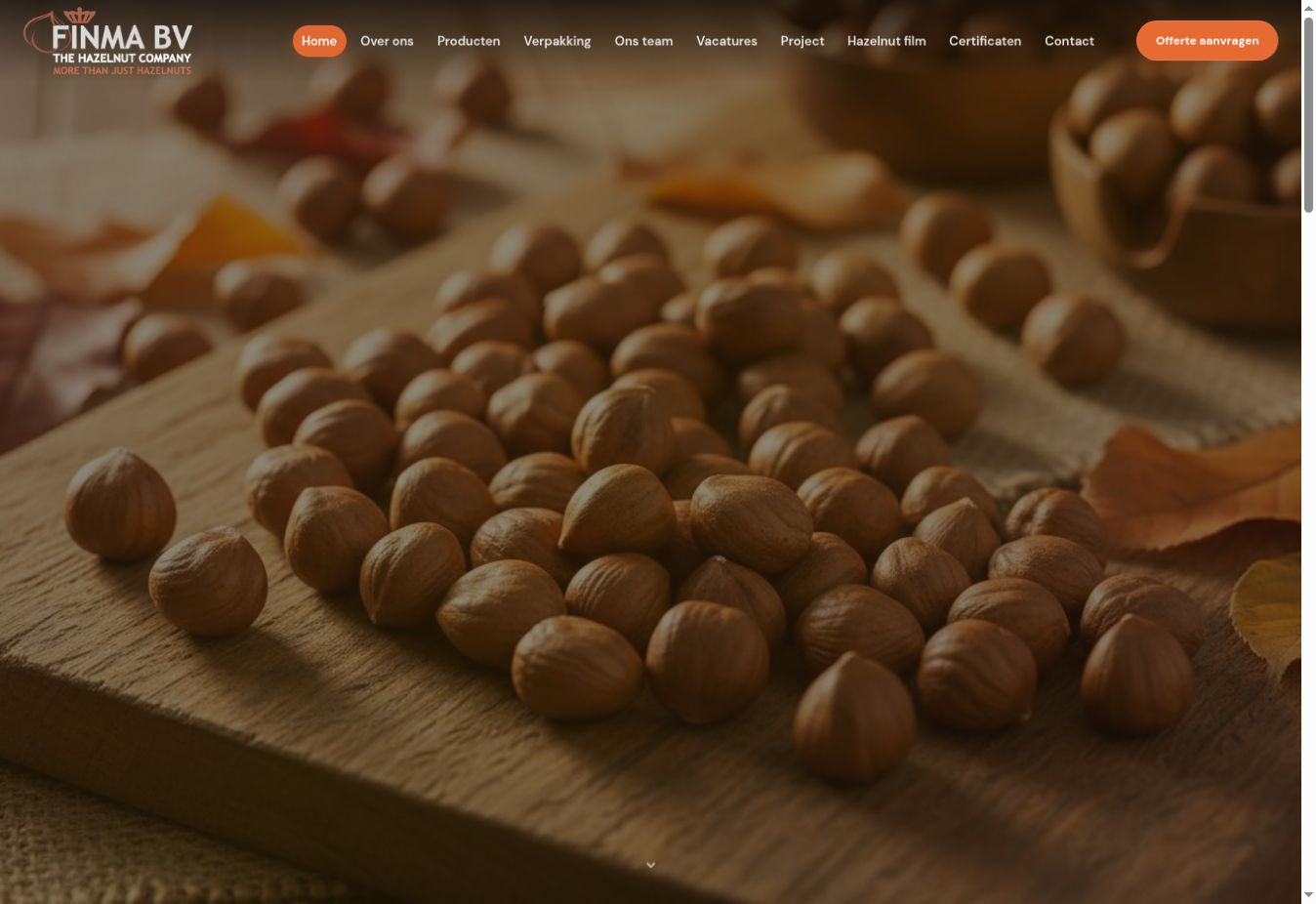Screenshot van Finma BV